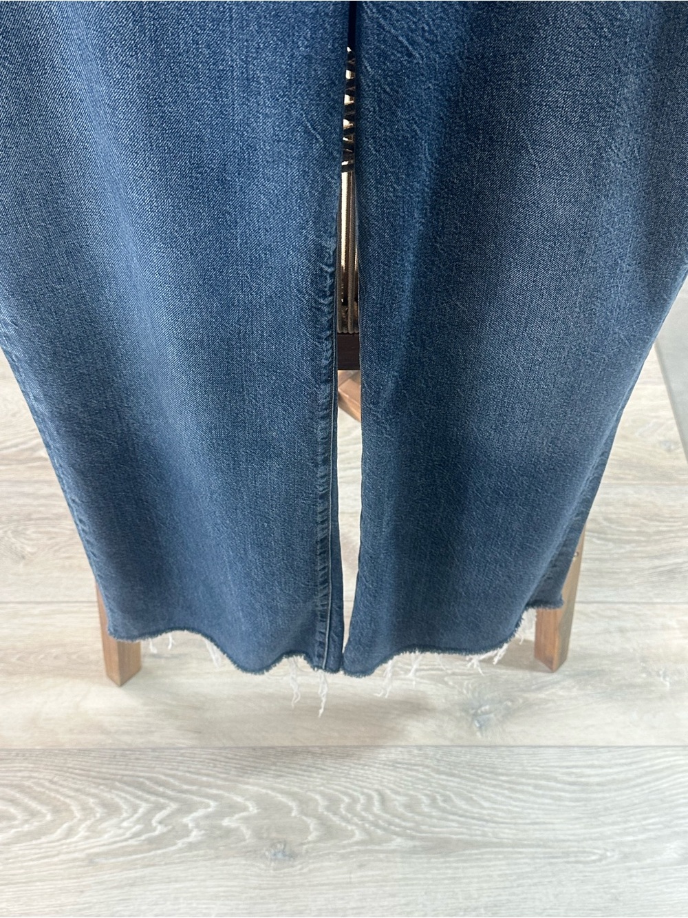 Citizens of Humanity Annina High Rise Wide Raw Hem Jeans Tagged 31 Measured 34 - Picture 4 of 10